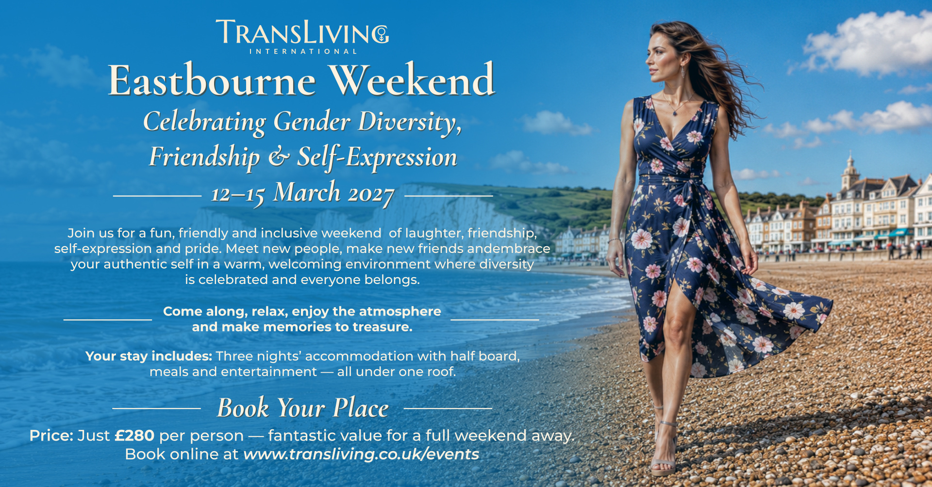 Transliving Spring Eastbourne Weekend 2027